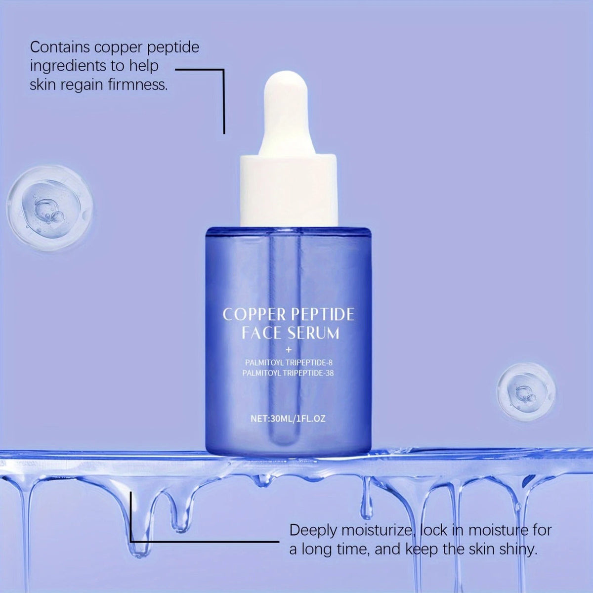 Copper Peptide Facial Essence Suitable For All Skin Types