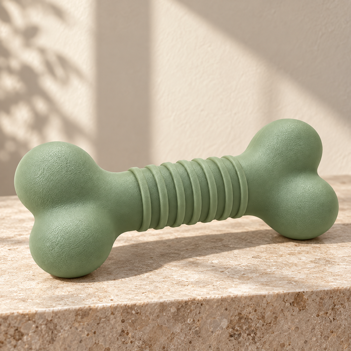 Tailmoraor Bone-Shaped Chew Toy for Dogs – Textured Interactive Play Toy for Everyday Fun