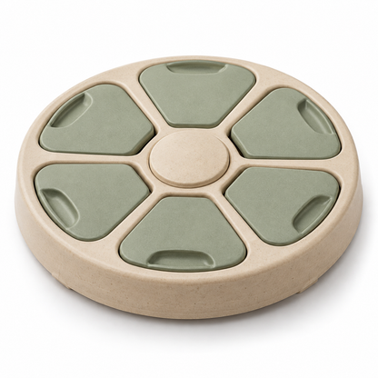 Tailmoraor Interactive Puzzle Toy for Dogs – Rotating Treat Play Activity Toy for Everyday Fun