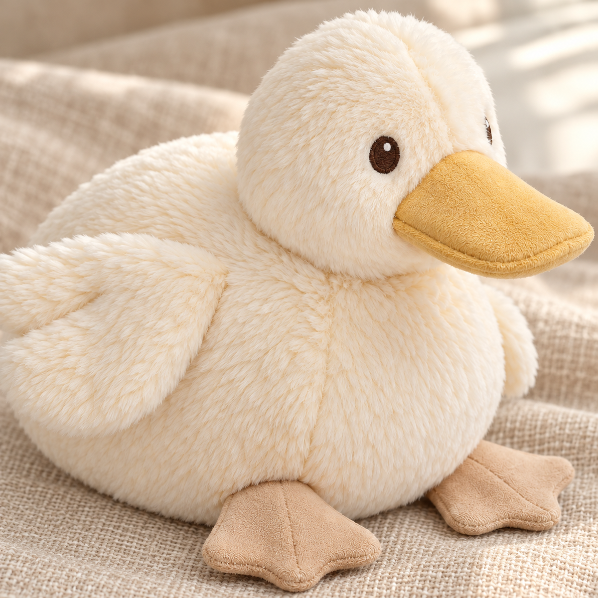 Tailmoraor Plush Duck Toy for Dogs – Soft Interactive Comfort Toy for Everyday Play