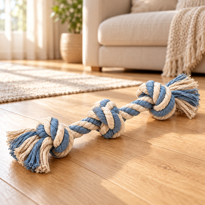 Tailmoraor Braided Rope Tug Toy for Dogs – Interactive Chew and Play Toy for Everyday Fun