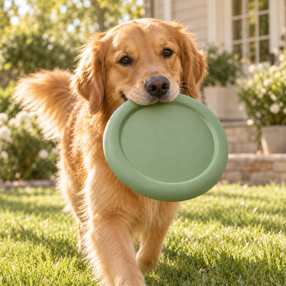 Tailmoraor Flying Disc Dog Toy – Interactive Fetch Play Toy for Outdoor Fun and Everyday Activities