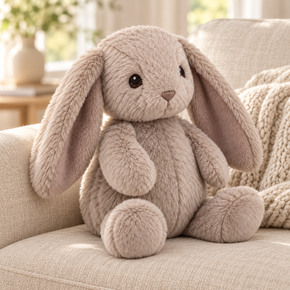 Tailmoraor Plush Bunny Toy for Dogs – Soft Interactive Comfort Toy for Everyday Play