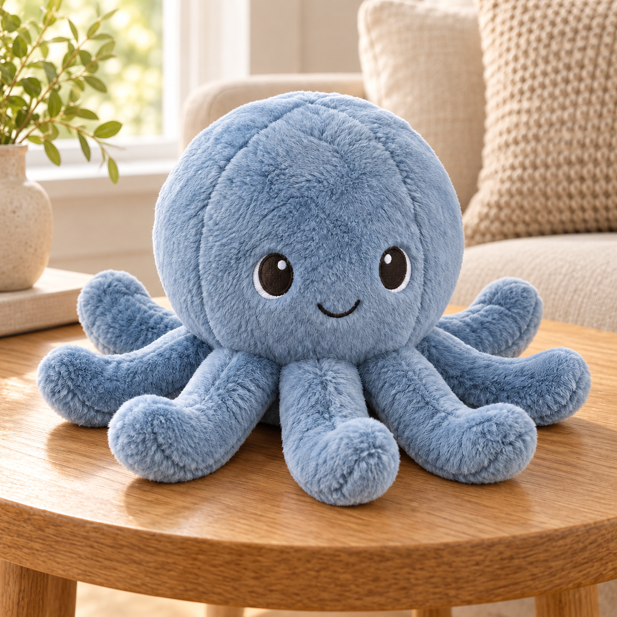 Tailmoraor Plush Octopus Toy for Dogs – Soft Interactive Pet Toy for Everyday Play