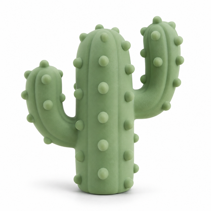 Tailmoraor Cactus-Shaped Dog Chew Toy – Textured Interactive Play Toy for Everyday Fun