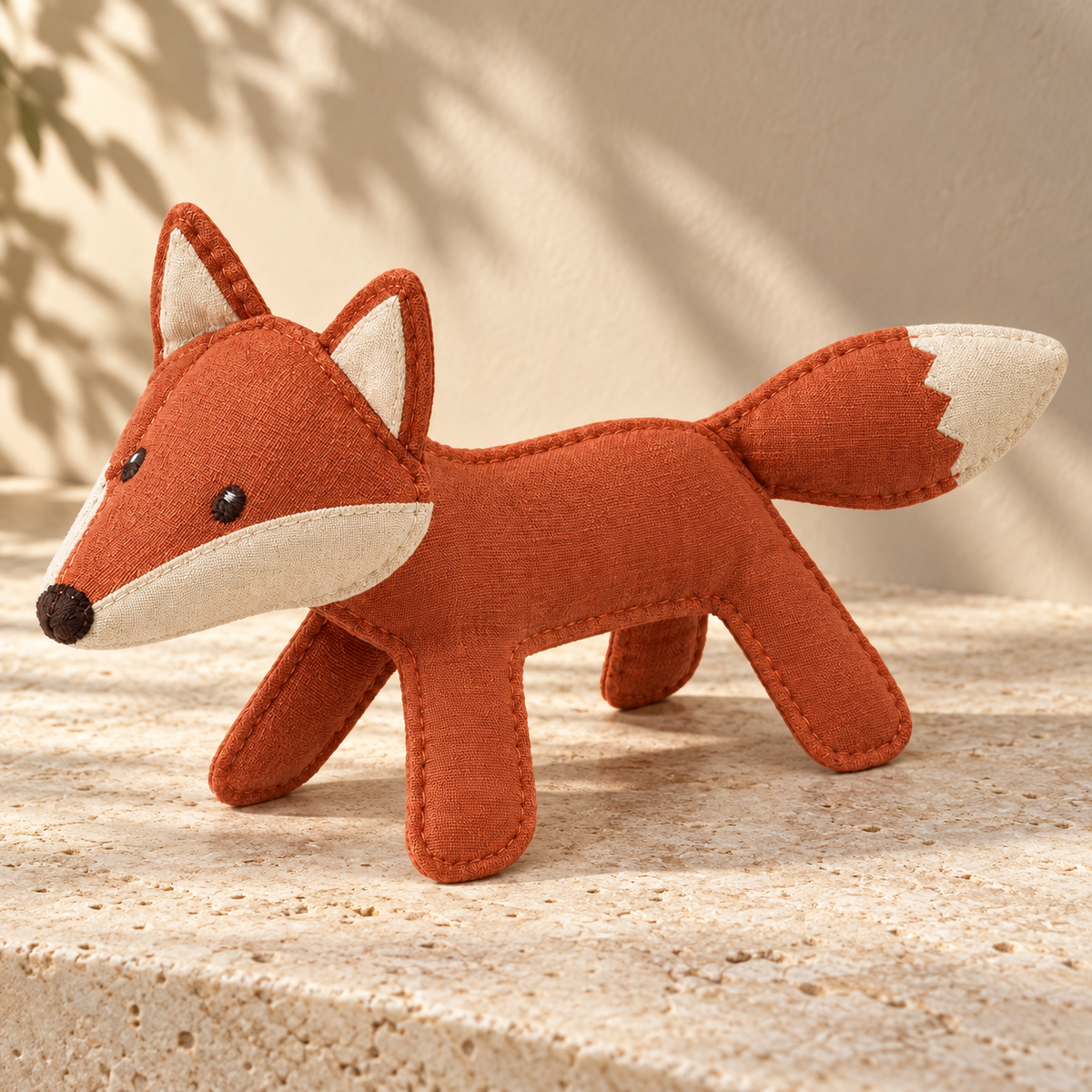 Tailmoraor Plush Fox Toy for Dogs – Soft Interactive Pet Toy for Everyday Play