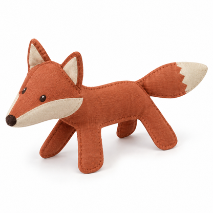 Tailmoraor Plush Fox Toy for Dogs – Soft Interactive Pet Toy for Everyday Play