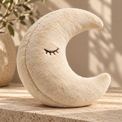 Tailmoraor Plush Moon Toy for Dogs – Soft Interactive Pet Toy for Everyday Play