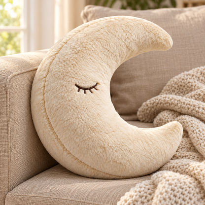 Tailmoraor Plush Moon Toy for Dogs – Soft Interactive Pet Toy for Everyday Play