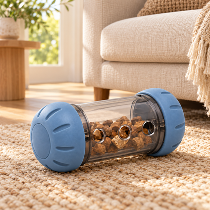 Tailmoraor Treat Dispensing Roller Toy for Dogs – Interactive Puzzle Play Toy for Everyday Fun