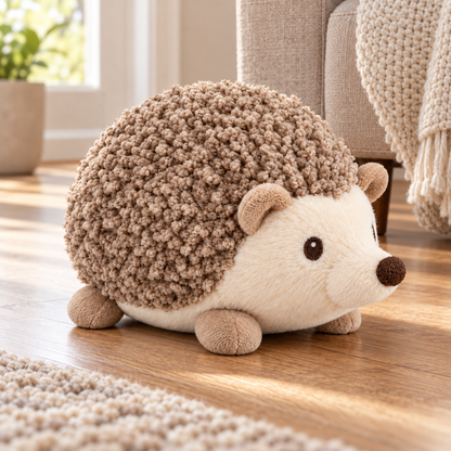 Tailmoraor Plush Hedgehog Toy for Dogs – Soft Interactive Pet Toy for Everyday Play